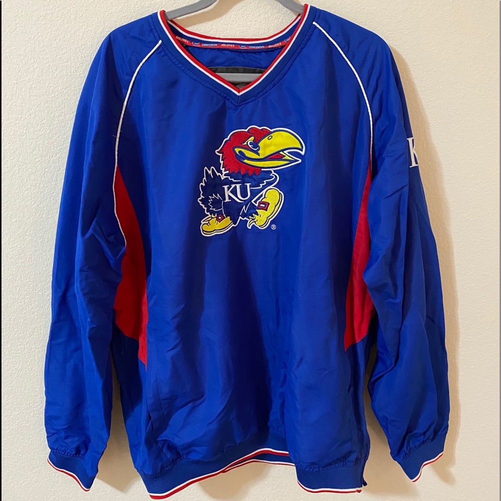 Vintage University of Kansas Windbreaker- XL